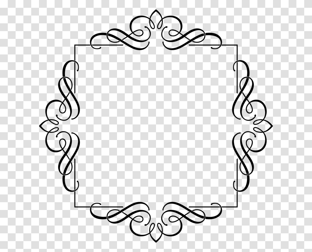 Decorative Arts Picture Frames Ornament Drawing, Gray, World Of Warcraft Transparent Png