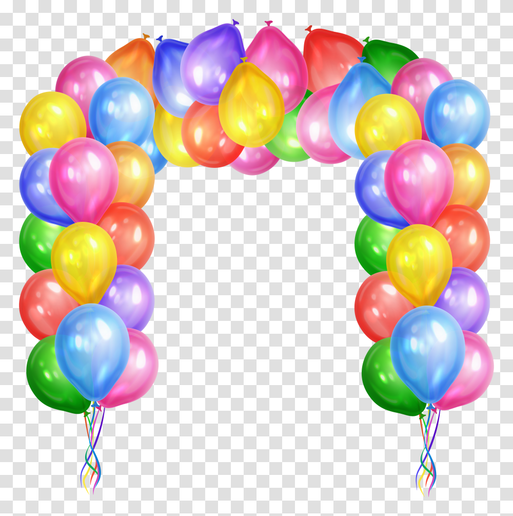 Decorative Balloons Arch Clip Art Gallery Transparent Png