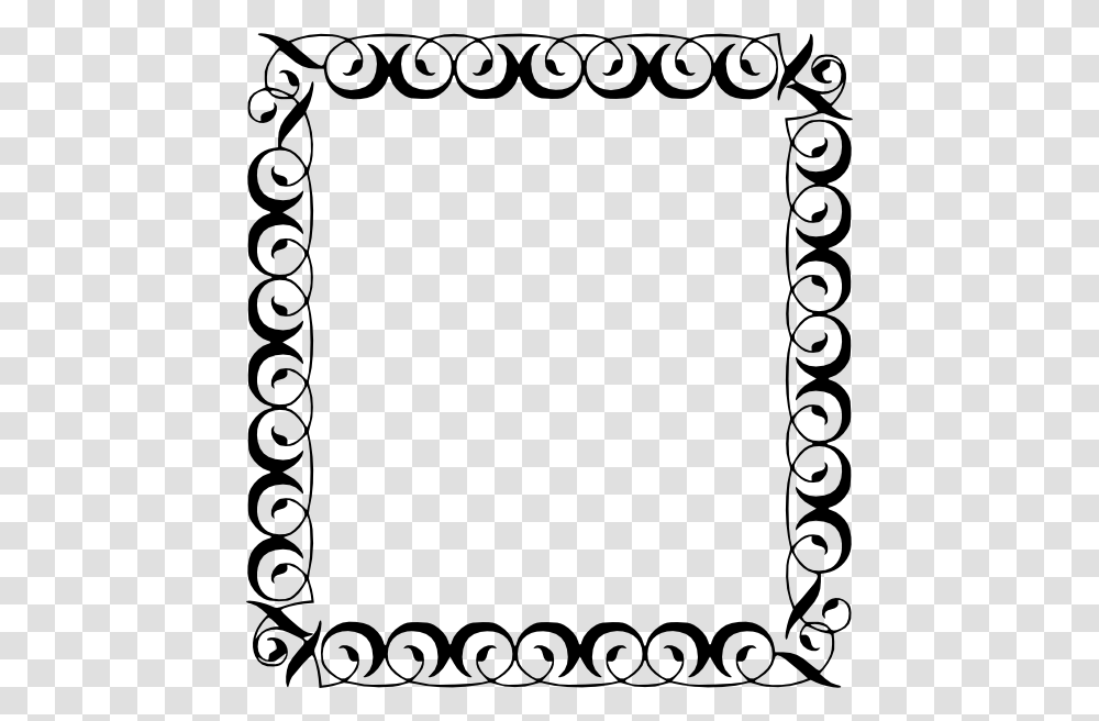 Decorative Border Clip Art, Oval, Gate, Mirror Transparent Png