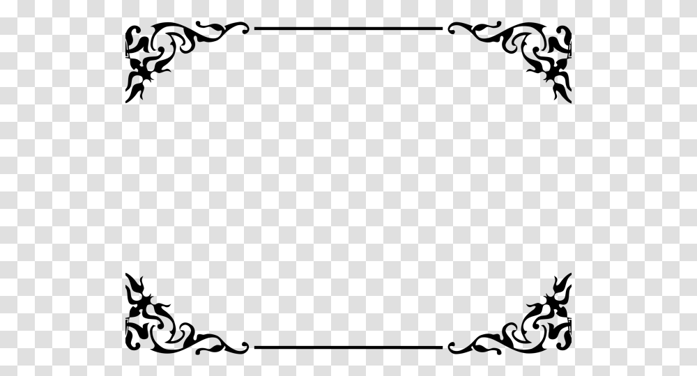 Decorative Border Clipart Artistic, Gray, World Of Warcraft Transparent Png