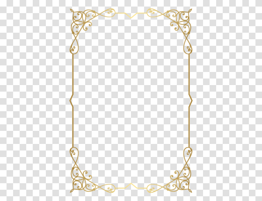 Decorative Border Clipart Gold Border Clipart, Chain, Arrow Transparent Png