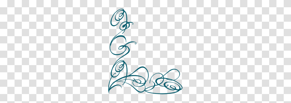 Decorative Border Clipart Swirl, Alphabet, Ampersand Transparent Png