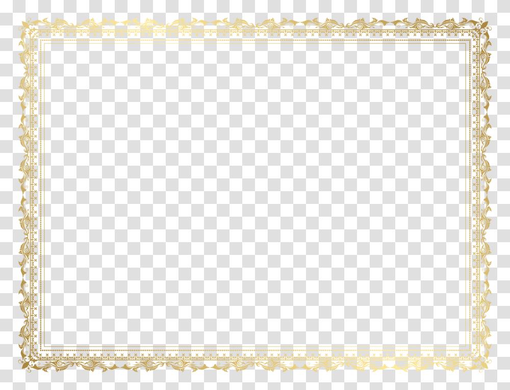 Decorative Border Frame Clip Art, White Board, Screen, Electronics, Rug Transparent Png