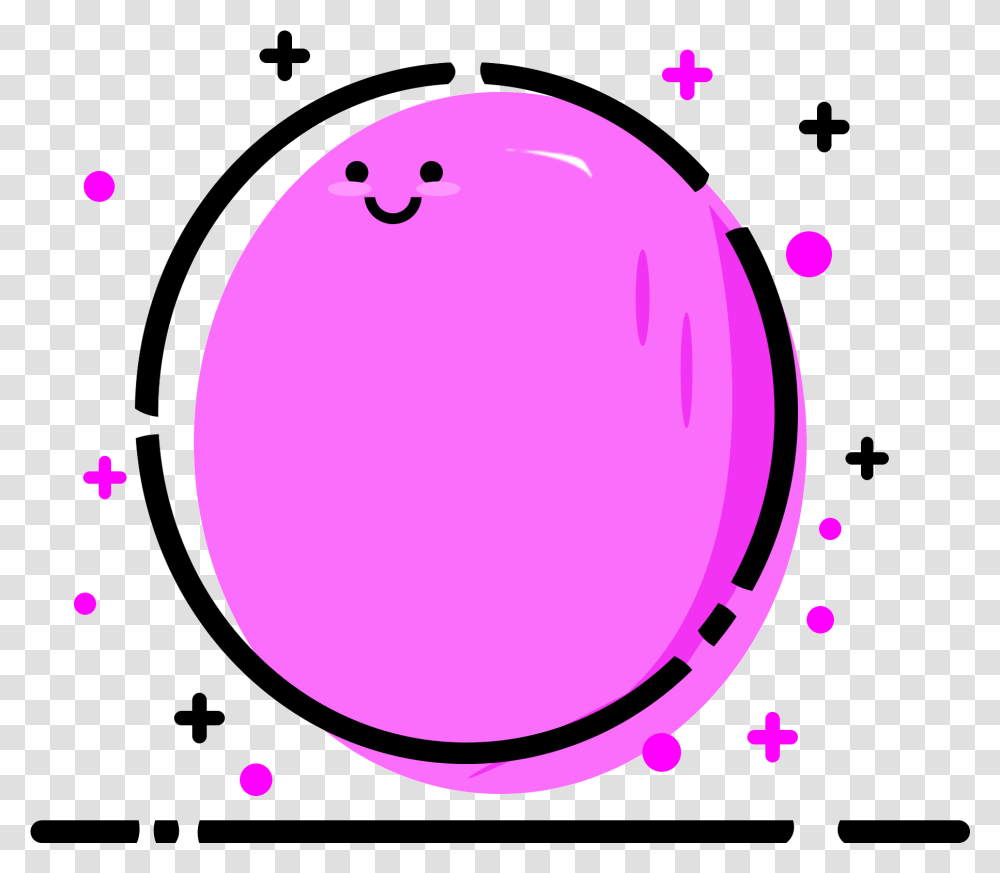 Decorative Borders Circle, Ball, Purple, Balloon, Sphere Transparent Png