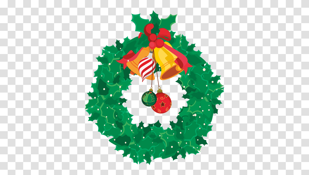Decorative Christmas Wreath & Svg Vector File Blue Gear Logo, Graphics, Art, Floral Design Transparent Png