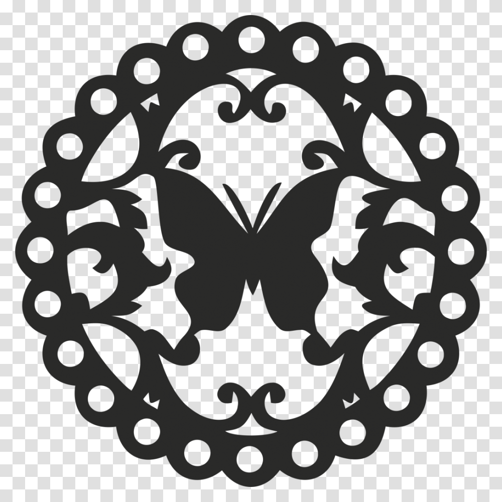 Decorative Circle Cnc Vector Art, Rug, Stencil, Emblem Transparent Png