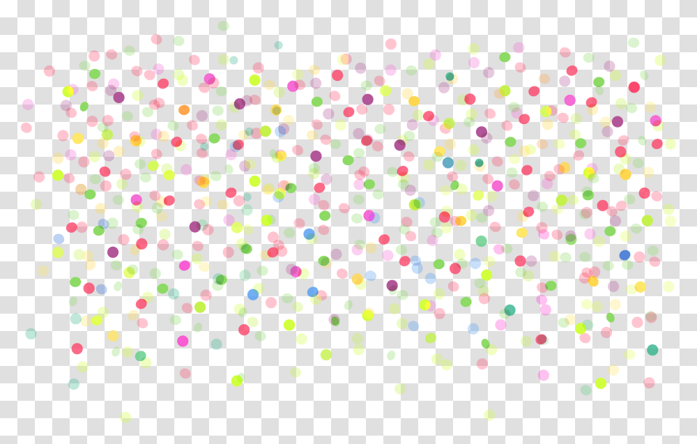 Decorative Clipart Colorful Polka Dot Clipart, Paper, Confetti Transparent Png