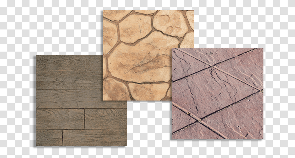 Decorative Concrete Floor Stamps Plank, Wood, Flagstone, Slate, Leaf Transparent Png