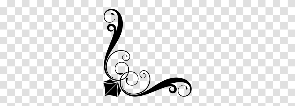 Decorative Corner Clip Art Free, Gray, World Of Warcraft Transparent Png