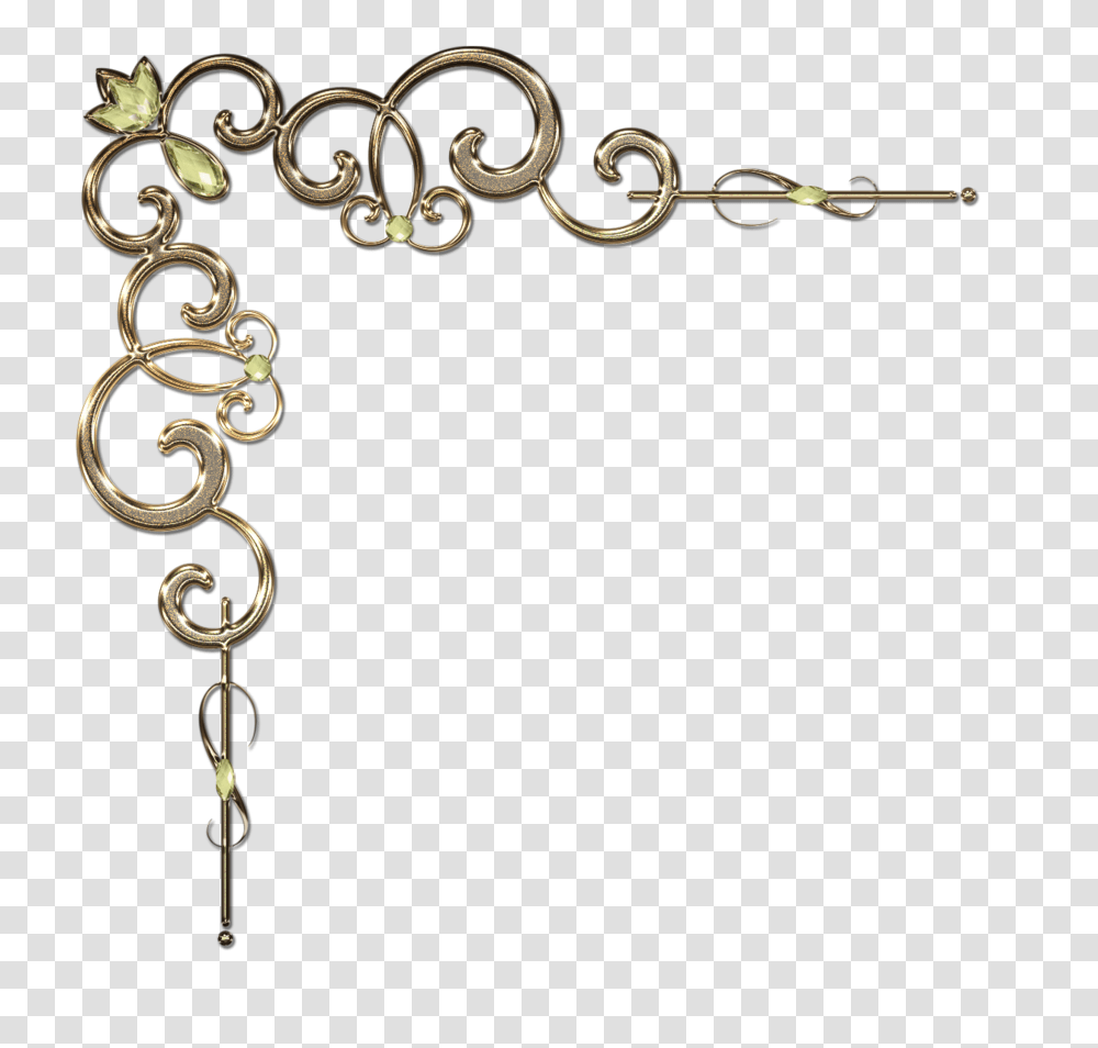 Decorative Corner With Diamond Diamond In Gold, Accessories, Accessory, Jewelry, Earring Transparent Png