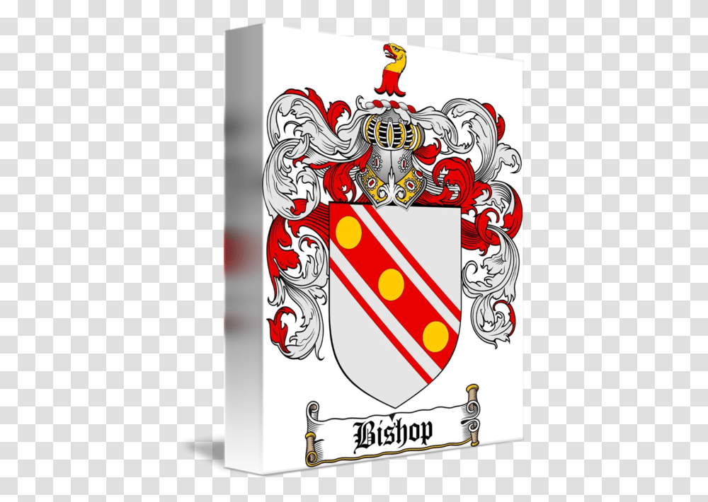 Decorative Family Crest Lawton Family Coat Of Arms, Armor, Shield, Bird, Animal Transparent Png