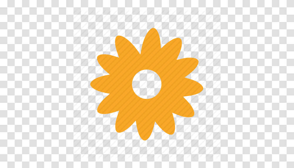 Decorative Flower Flowers Nature Pink Red Summer Icon, Plant, Sunflower, Blossom, Machine Transparent Png