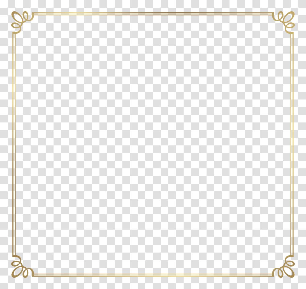 Decorative Frame Border Clipart, White Board, Page, Scroll Transparent Png