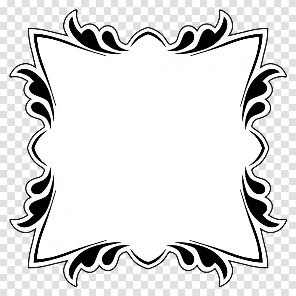 Decorative Frame Latest Frames And Borders Clipart, Pillow, Cushion, Stencil Transparent Png