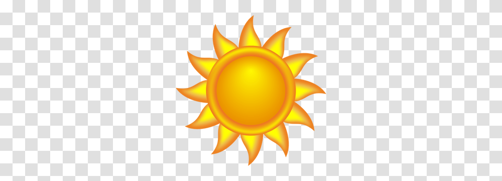 Decorative Glowing Sun With Spokes Vector Clip Art, Nature, Outdoors, Lamp, Sky Transparent Png