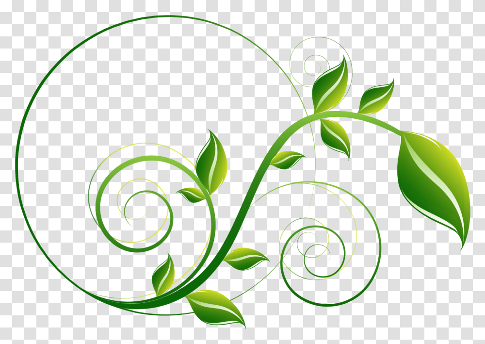 Decorative Leaf File Green Leaf, Floral Design, Pattern Transparent Png