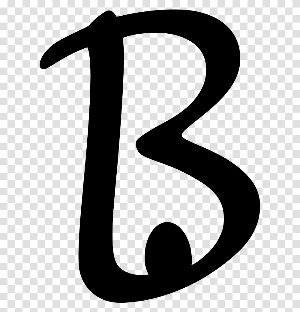 Decorative Letter B, Gray, World Of Warcraft Transparent Png