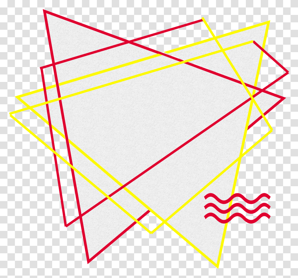 Decorative Lines Vector Yellow Line Decoration, Ornament, Pattern, Fractal Transparent Png