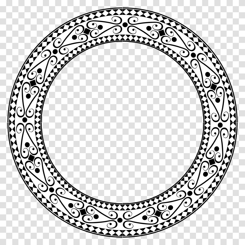Decorative Ornamental Round Frame Large Icons, Rug, Oval, Drawing Transparent Png