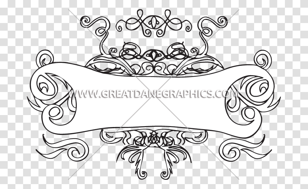 Decorative Scroll Line Art, Floral Design, Pattern Transparent Png