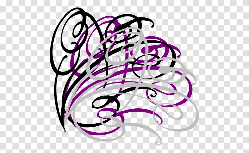 Decorative Swirl Svg Clip Arts Clip Art, Handwriting, Doodle Transparent Png