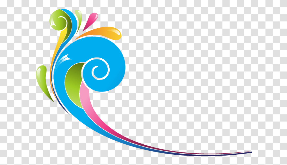 Decorative Swirls Clipart Swirl Color Vector, Pattern, Floral Design, Ornament Transparent Png