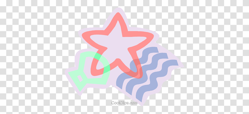 Decorative Symbol Seashore Motif Royalty Free Vector Clip Art, Star Symbol Transparent Png