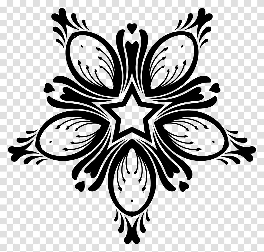 Decorative Underline Clipart Design Flower Line Art, Gray, World Of Warcraft Transparent Png