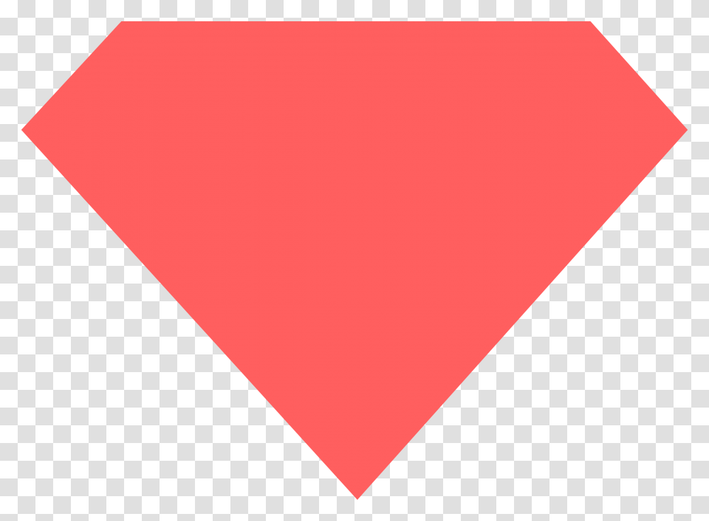 Decrease Red Triangle, Plectrum, Heart, Pillow, Cushion Transparent Png