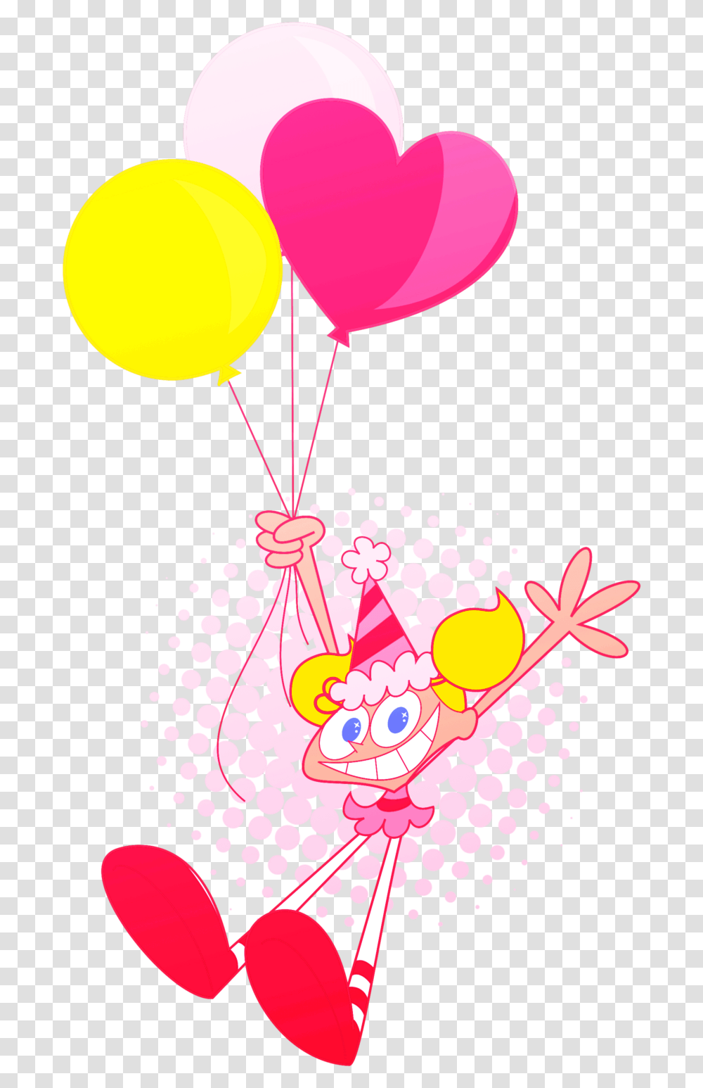 Dee Dee Dexter Birthday, Balloon, Lamp Transparent Png
