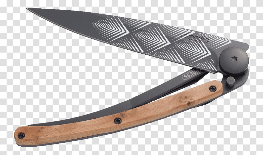 Deejo Knife, Blade, Weapon, Weaponry, Razor Transparent Png