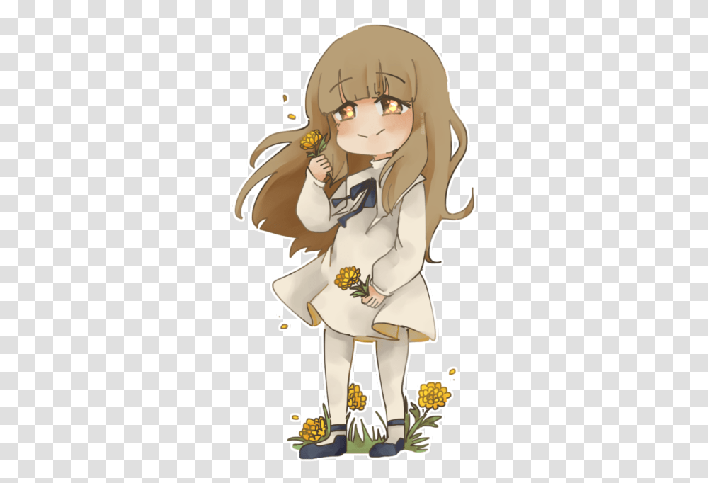 Deemo Cytus Fan Art Illustration Marigold Download Fan Art, Plant, Mammal, Animal, Helmet Transparent Png