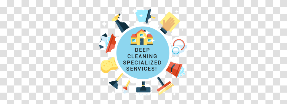 Deep Cleaning Theres More To House Cleaning Than Just Removing, Poster, Advertisement Transparent Png