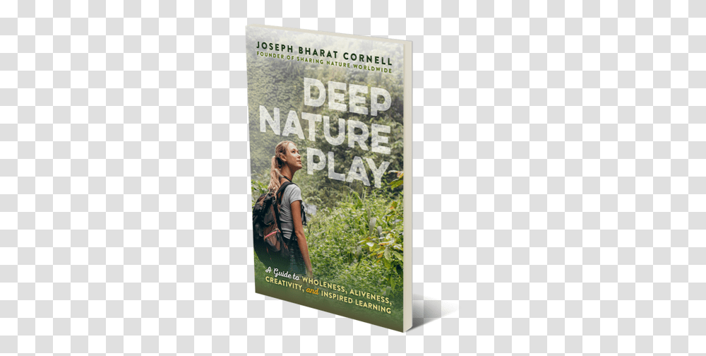 Deep Nature Play Flyer, Person, Clothing, Bag, Advertisement Transparent Png