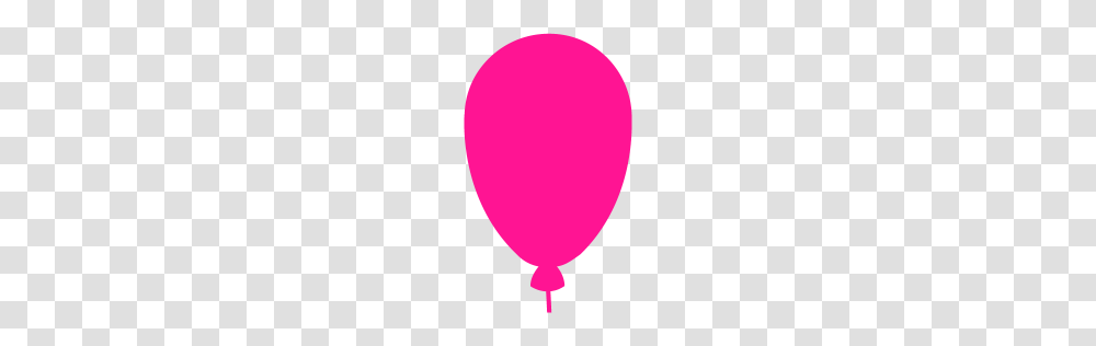 Deep Pink Balloon Icon, Logo, Trademark Transparent Png