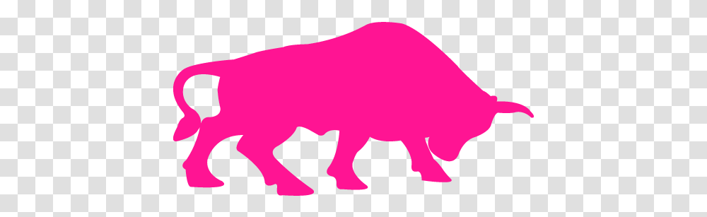 Deep Pink Bull 2 Icon Redbull Icon, Mammal, Animal, Wildlife, Pig Transparent Png