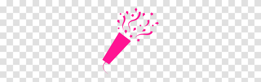 Deep Pink Confetti Icon, Logo, Trademark Transparent Png
