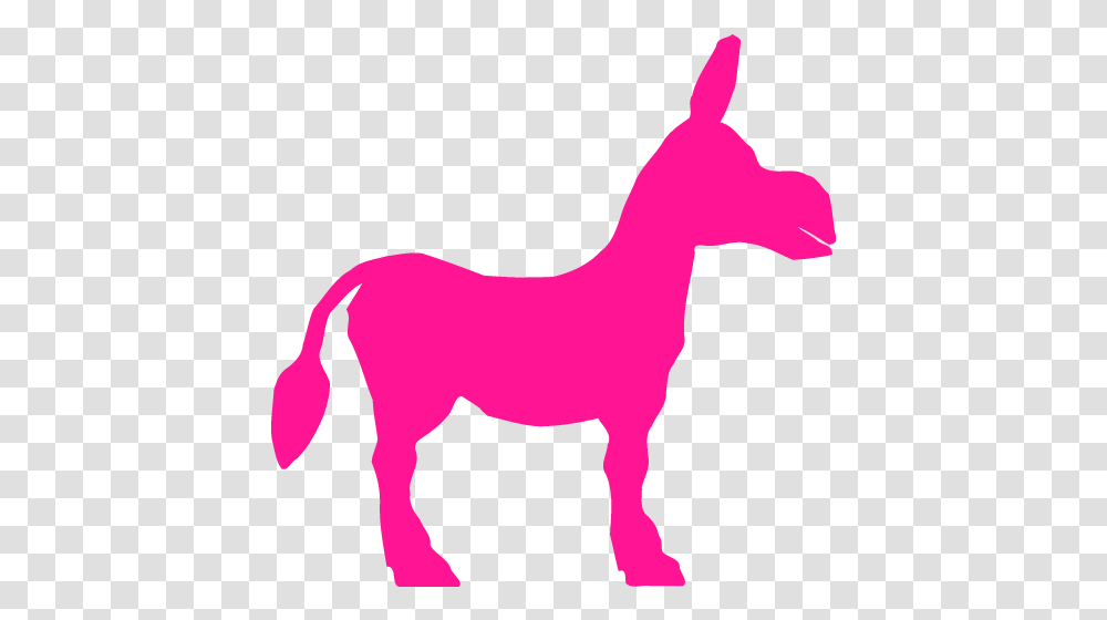 Deep Pink Donkey Icon Free Deep Pink Animal Icons Green Donkey, Mammal, Person, Human, Horse Transparent Png