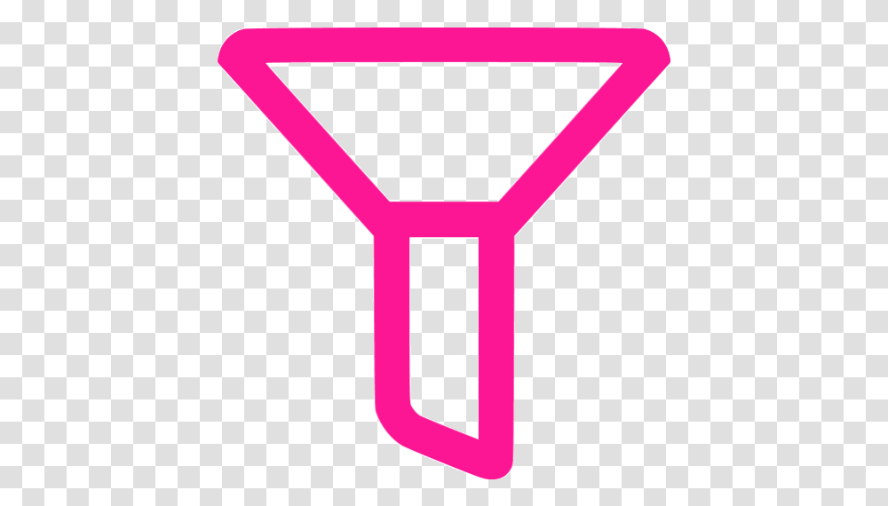 Deep Pink Empty Filter Icon Pink Filter Icon, Scissors, Blade, Weapon, Weaponry Transparent Png