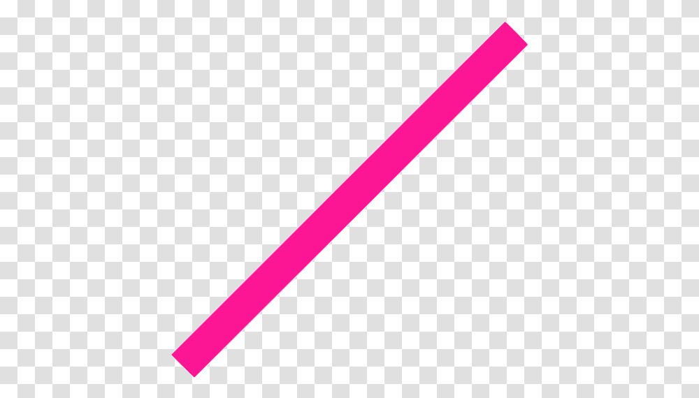 Deep Pink Line 2 Icon Free Deep Pink Line Icons Arrow Color Gif, Pencil, Baseball Bat, Team Sport, Sports Transparent Png