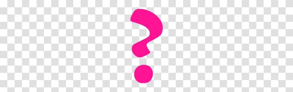 Deep Pink Question Mark Icon, Logo, Trademark Transparent Png