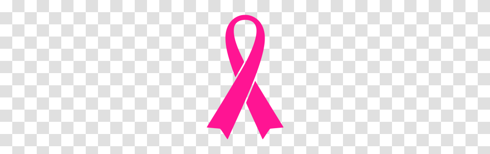 Deep Pink Ribbon Icon, Logo, Trademark Transparent Png