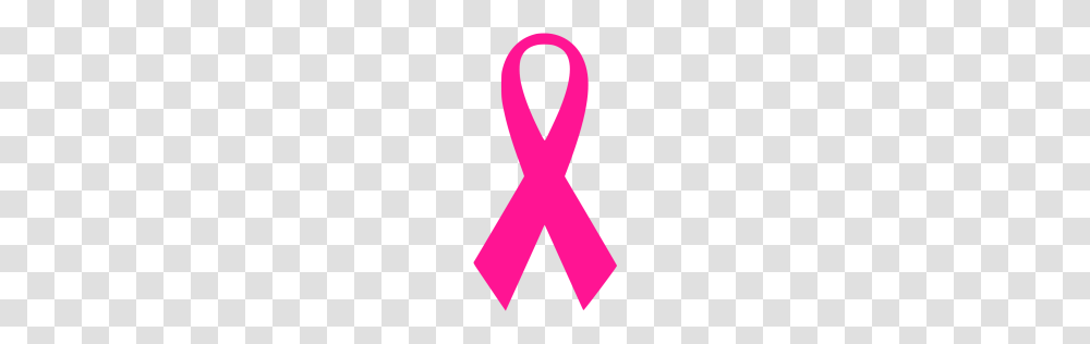 Deep Pink Ribbon Icon, Logo, Trademark Transparent Png