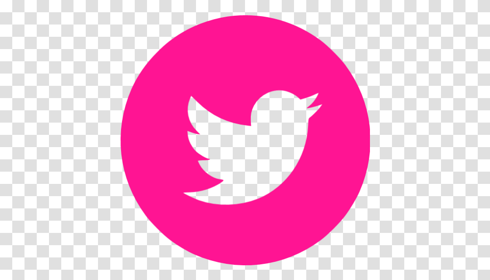 Deep Pink Twitter 4 Icon Free Deep Pink Social Icons Green Twitter Icon, Symbol, Logo, Trademark, Text Transparent Png