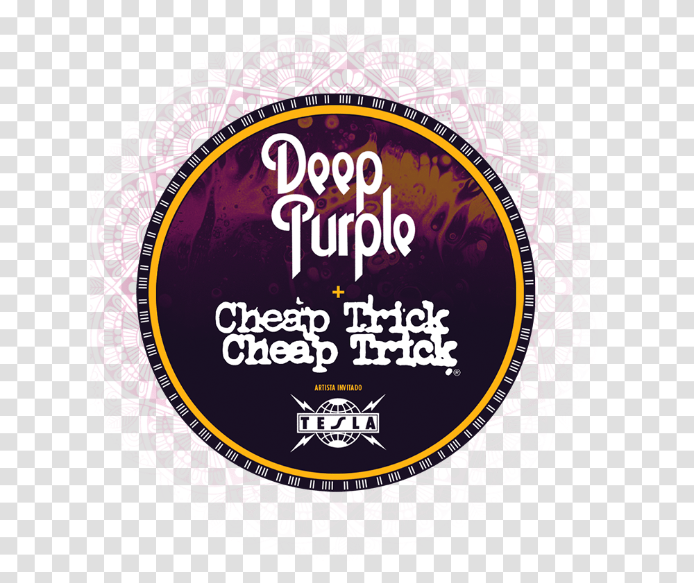 Deep Purple Logo Deep Purple, Label, Text, Advertisement, Poster Transparent Png