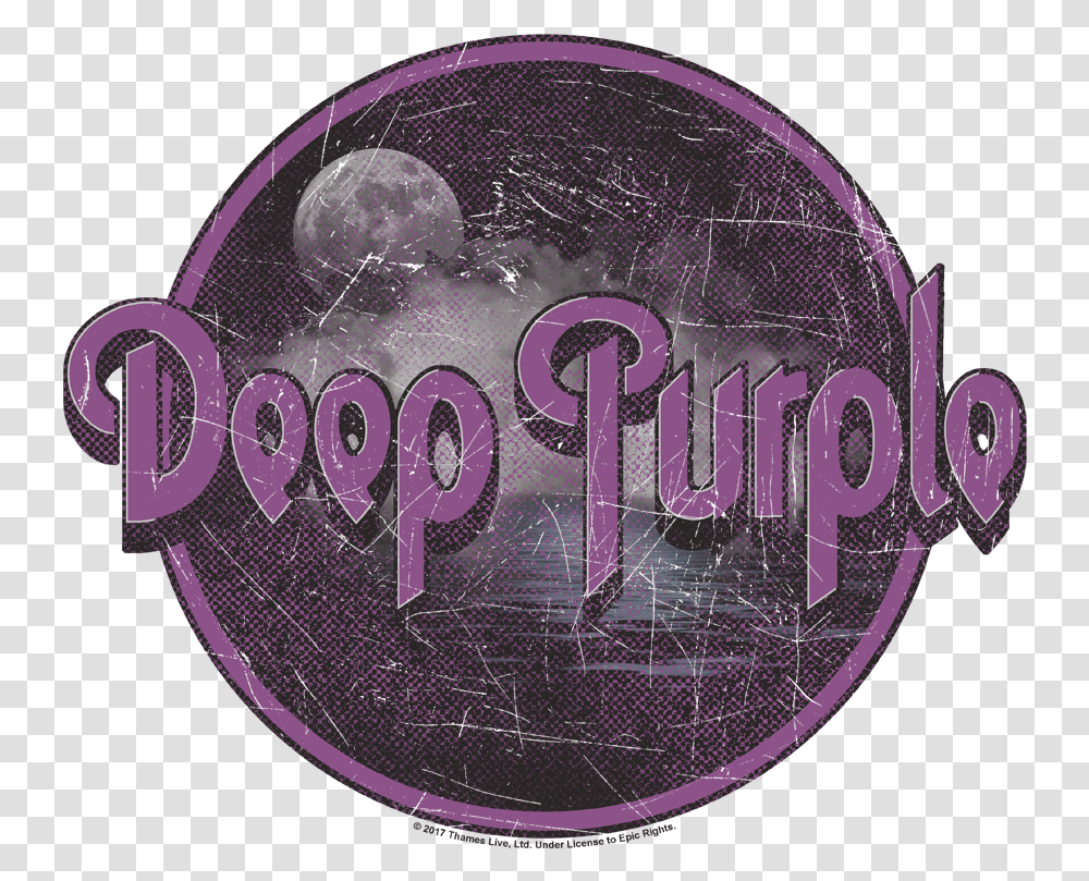 Deep Purple Smoke Shirt Deep Purple Logo, Plant, Label, Text, Symbol Transparent Png