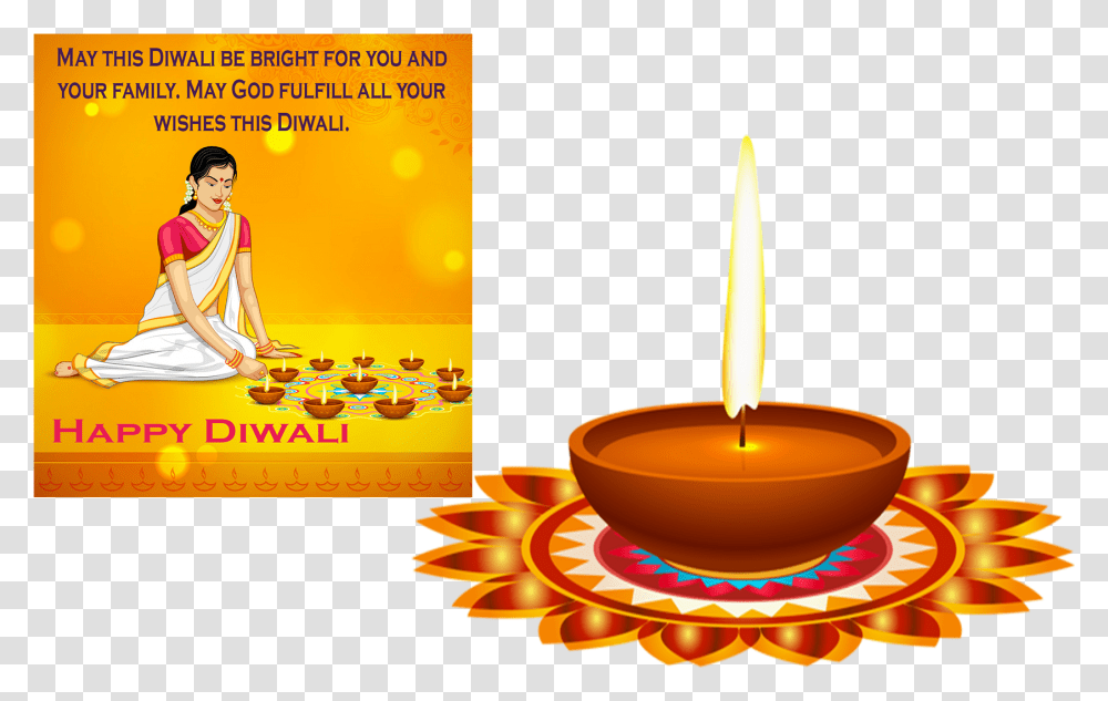 Deepavali Wishes Free Background Diwali, Person, Human, Fire, Candle Transparent Png