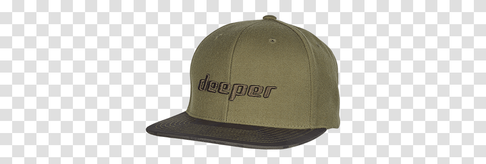 Deeper Snapback Cap For Fishing In Style Baseball Cap, Hat, Clothing, Apparel Transparent Png