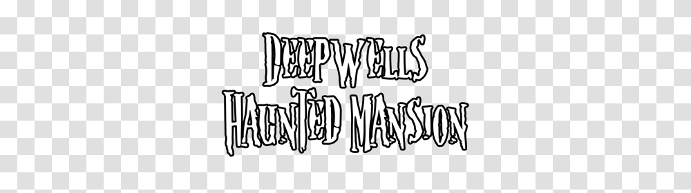 Deepwells Farm Haunted Mansion, Alphabet, Label, Handwriting Transparent Png