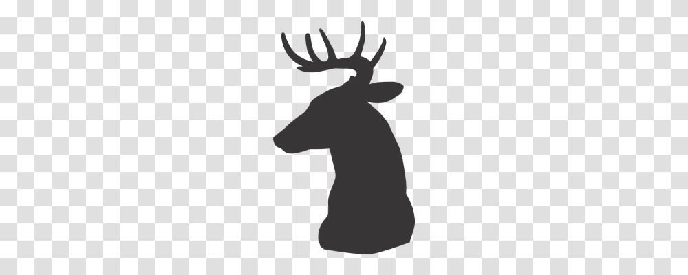 Deer Nature, Silhouette, Animal, Mammal Transparent Png